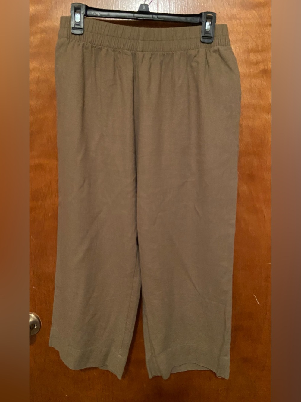 Old Navy Linen Blend Capri Pants